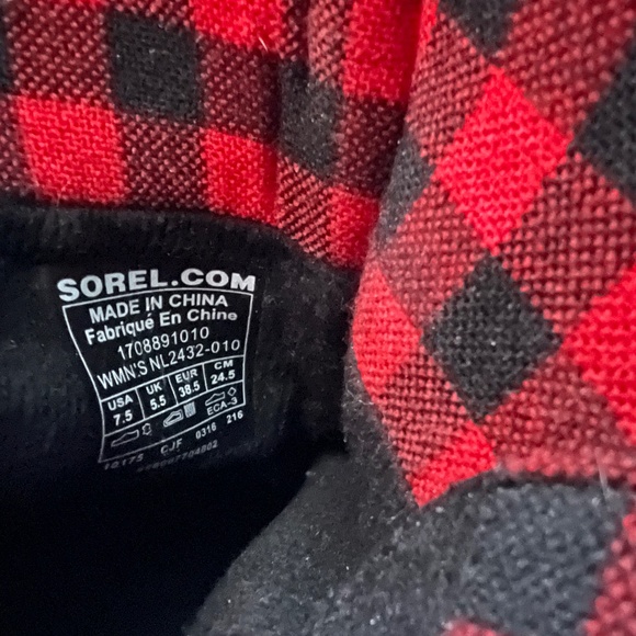 Sorel Major Moto Boots, Black Leather, Women's 7.5 - Picture 7 of 7